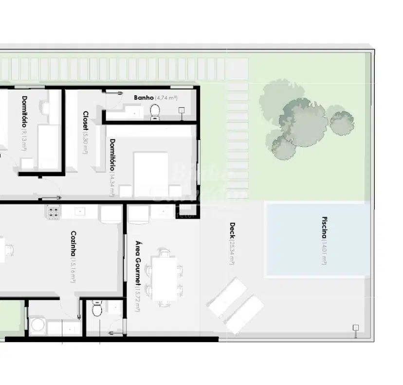 Casa linear Real Garden