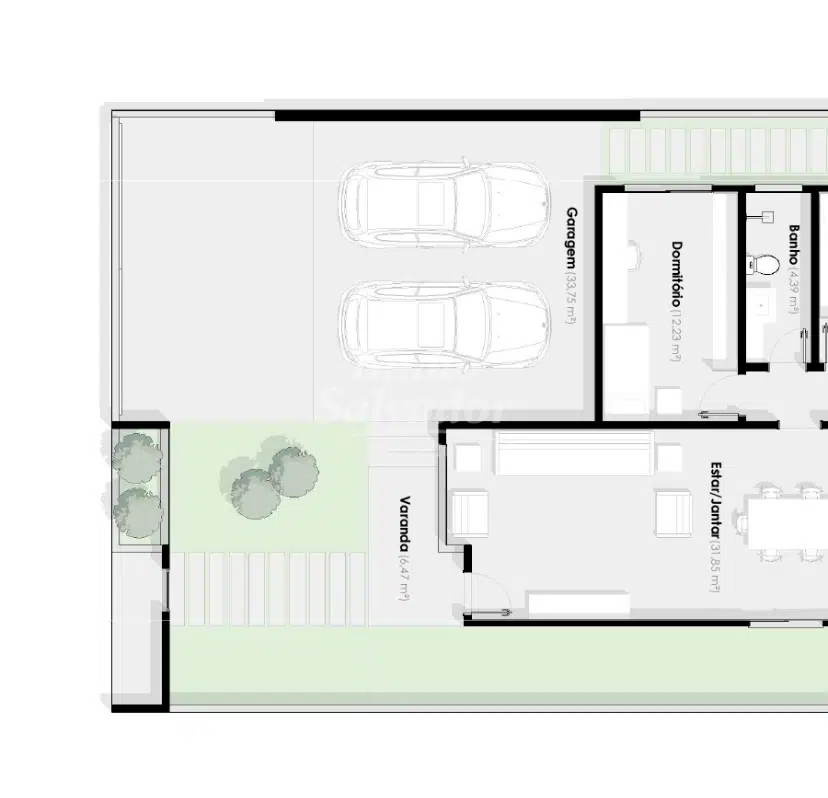 Casa linear Real Garden
